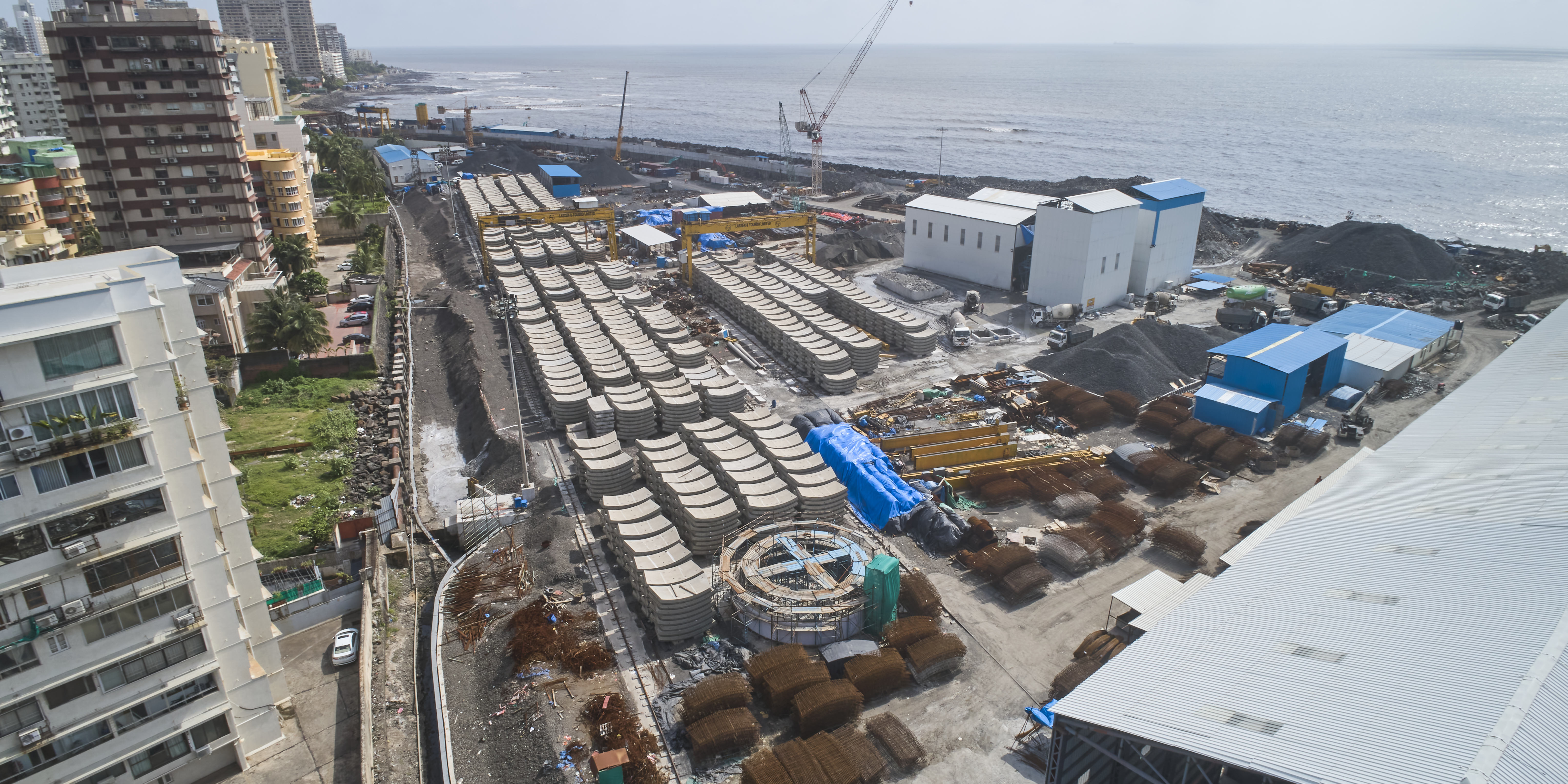 Casting of Permanent Rings for Southbound Tunnel