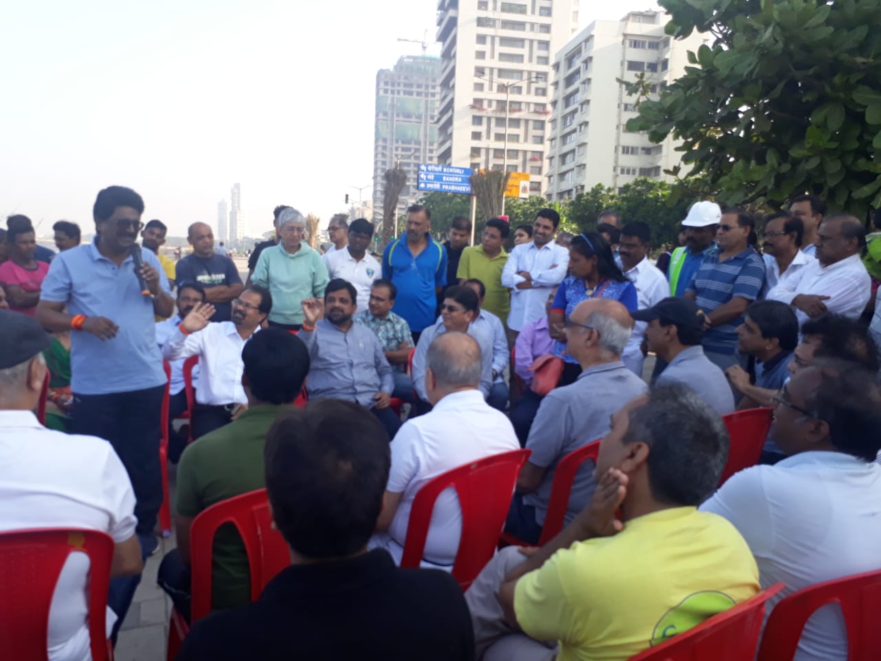 Public Consultation with Worli People