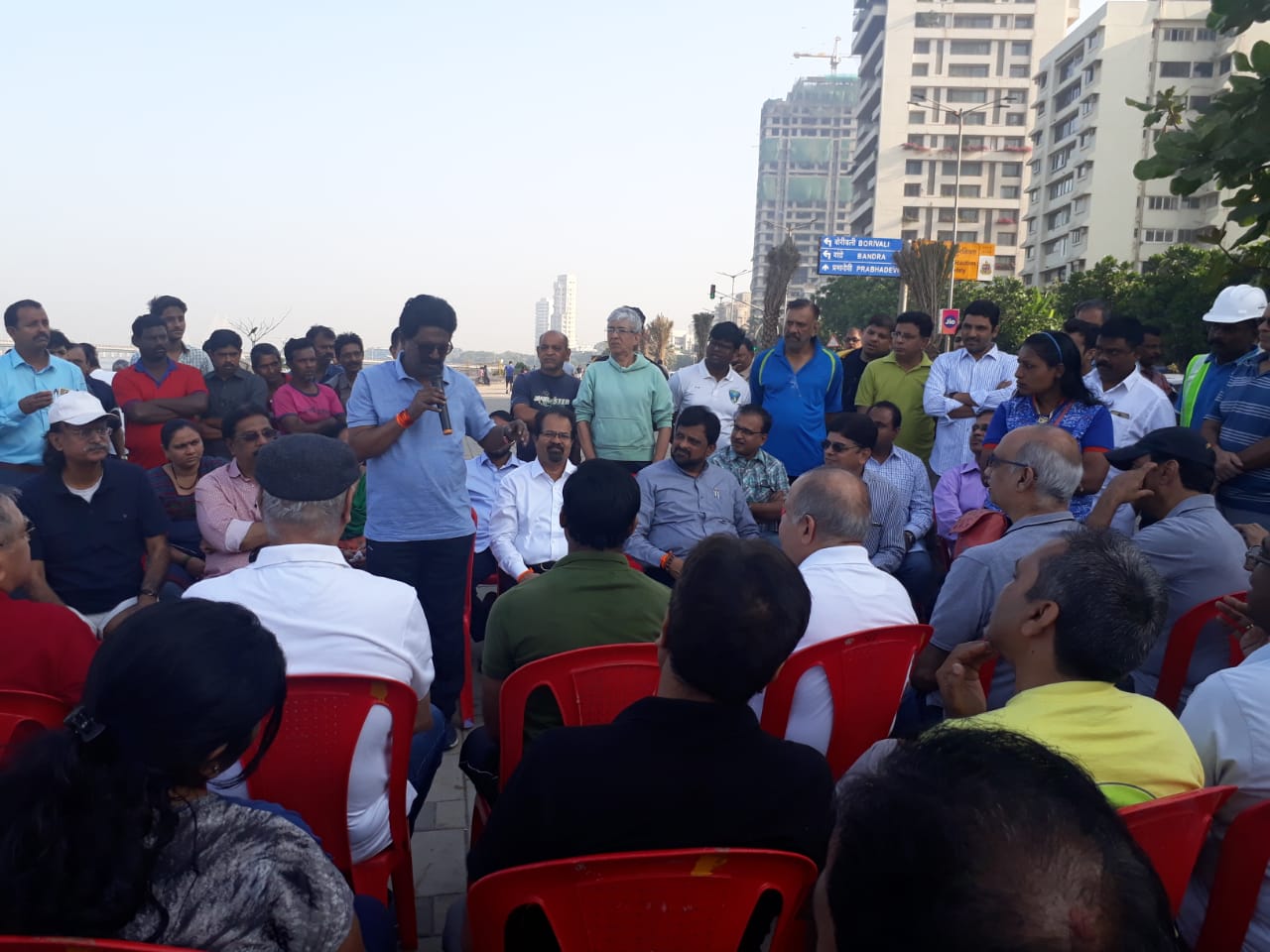 Public Consultation with Worli People