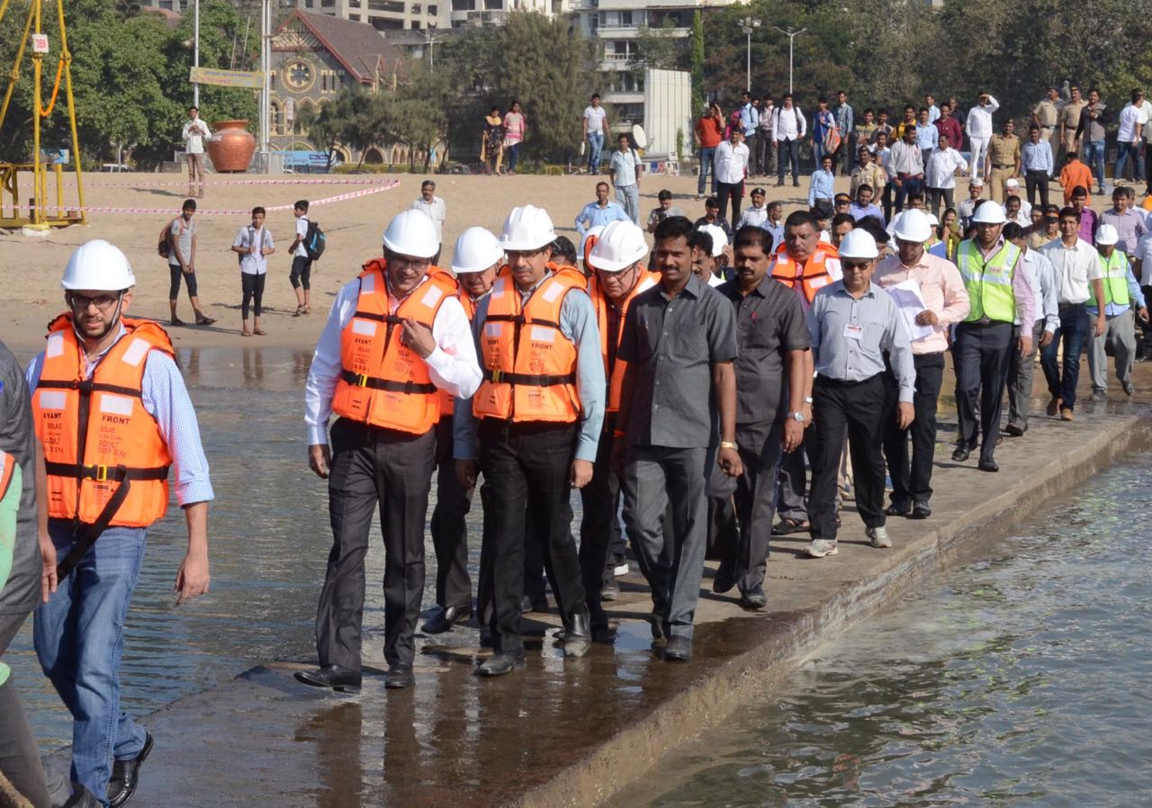 Uddhavji's visit to Geo-Tech Investigation